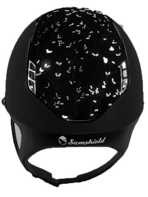 Casque Miss Shield Shadowmatt 2.0 Crystal Leaf Samshield