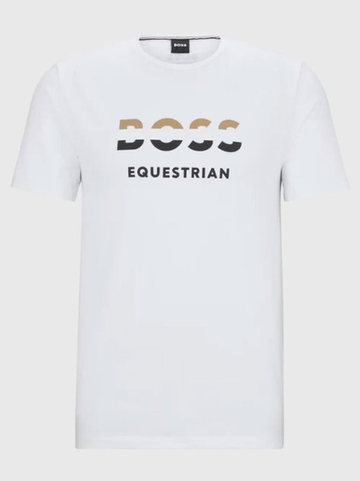 T-Shirt Pierce Signature homme Logo été 2024 Hugo Boss Equestrian