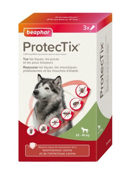 Pipettes antiparasitaires Protectix très grand chien Beaphar