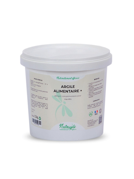 Argile alimentaire + 1.5kg Nutragile