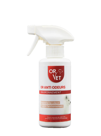 Spray Or-Anti odeurs 250ml Or-Vet