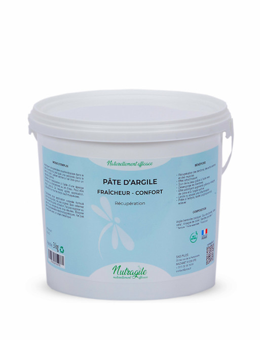 Pâte d'argile Fraîcheur & Confort 1.5kg Nutragile