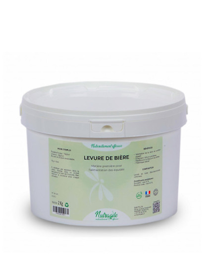 Levure de bière en poudre 2kg Nutragile