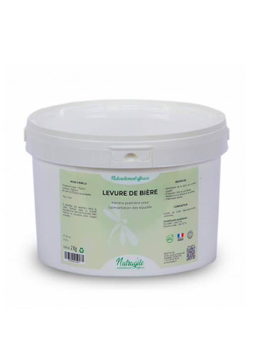 Levure de bière en poudre 2kg Nutragile