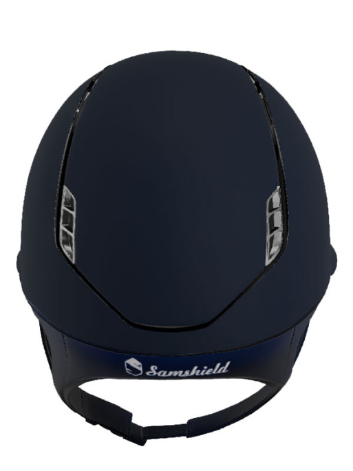 Casque Miss Shield Shadowmatt 2.0 blazon Crystal Fabric Paradise Shine Samshield