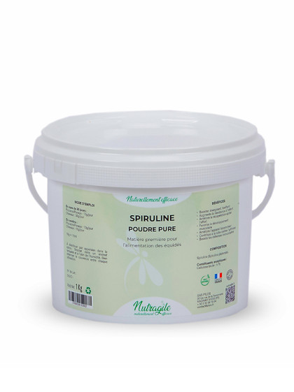 Spiruline en poudre 1kg Nutragile