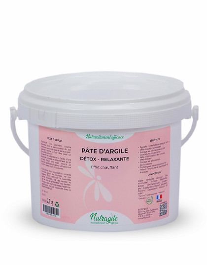 Pâte d'argile Détox Relaxante 5kg Nutragile