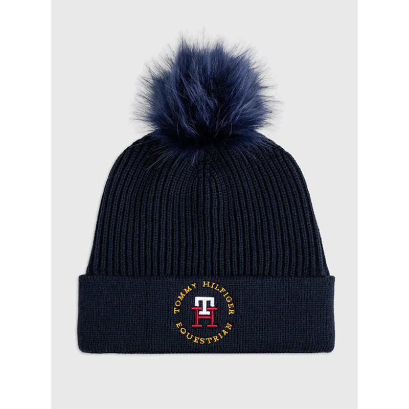 Bonnet Vancouver Pom Pom hiver 2024 Tommy Hilfiger Equestrian