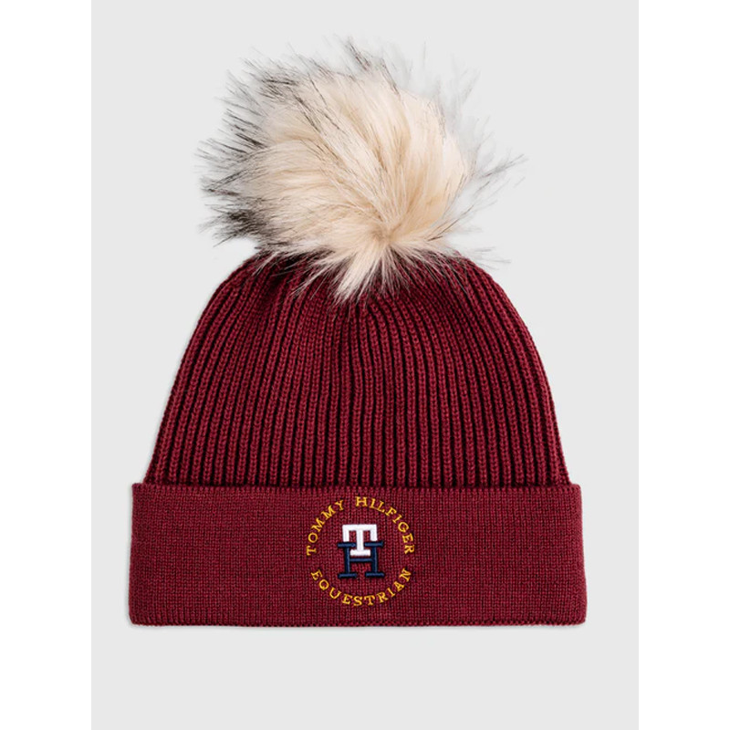 Bonnet Vancouver Pom Pom hiver 2024 Tommy Hilfiger Equestrian