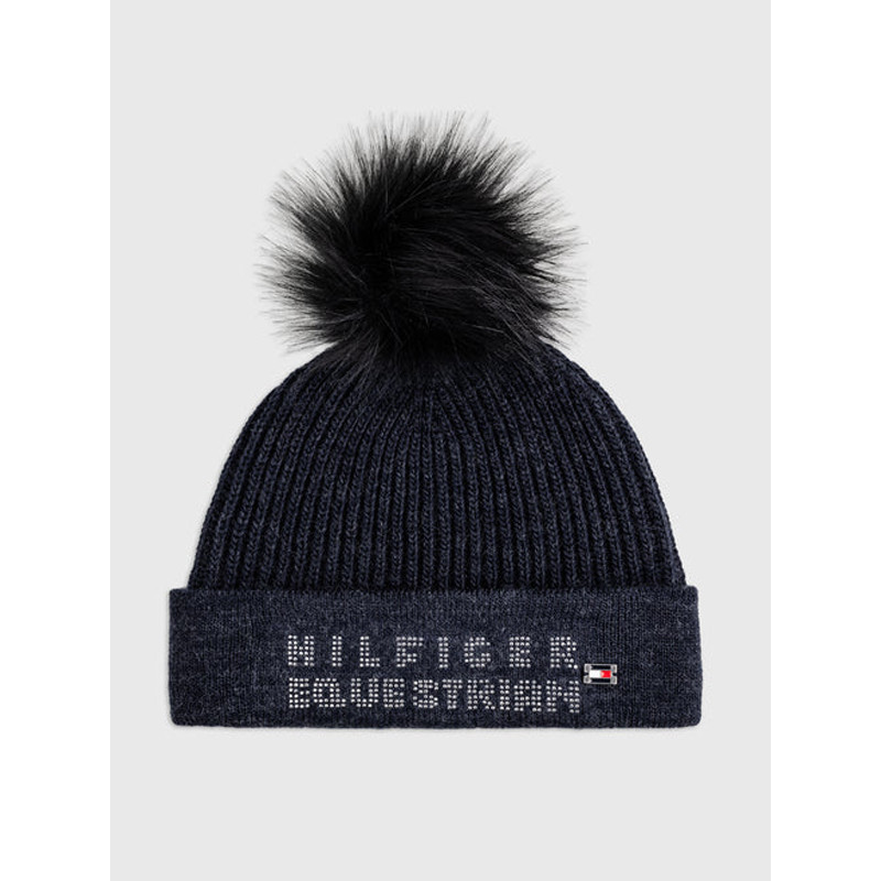 Bonnet Attawa Pom Pom hiver 2024 Tommy Hilfiger Equestrian