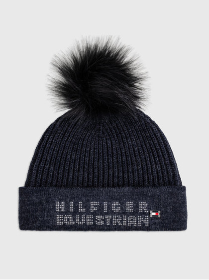 Bonnet Attawa Pom Pom hiver 2024 Tommy Hilfiger Equestrian