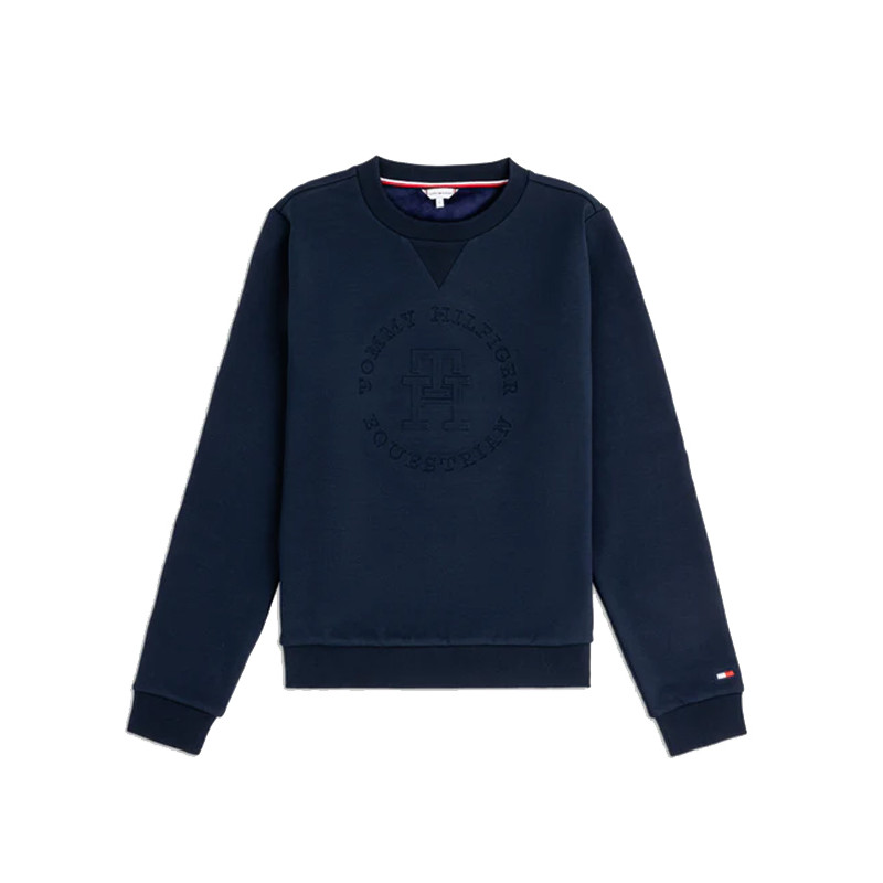 Sweatshirt Illinois Graphic hiver 2024 Tommy Hilfiger Equestrian