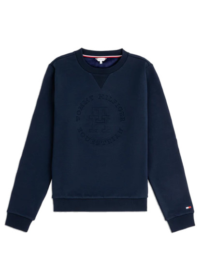 Sweatshirt Illinois Graphic hiver 2024 Tommy Hilfiger Equestrian