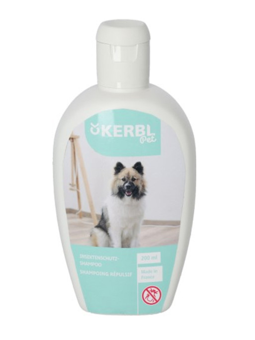 Shampoing répulsif chien 200ml Kerbl