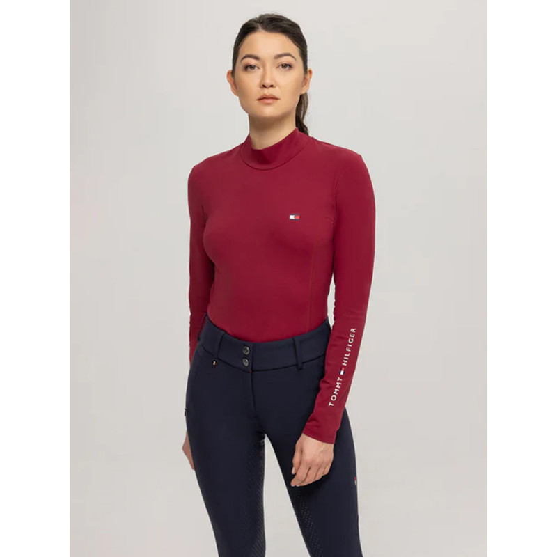 T-shirt Baselayer manches longues Tommy Hilfiger Equestrian