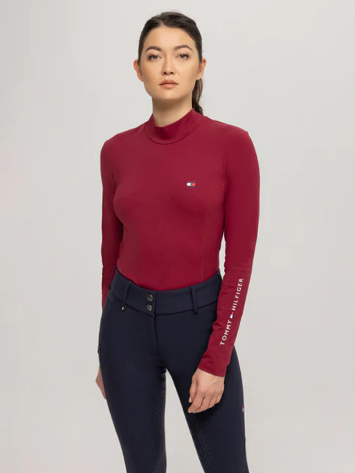 T-shirt Baselayer manches longues Tommy Hilfiger Equestrian