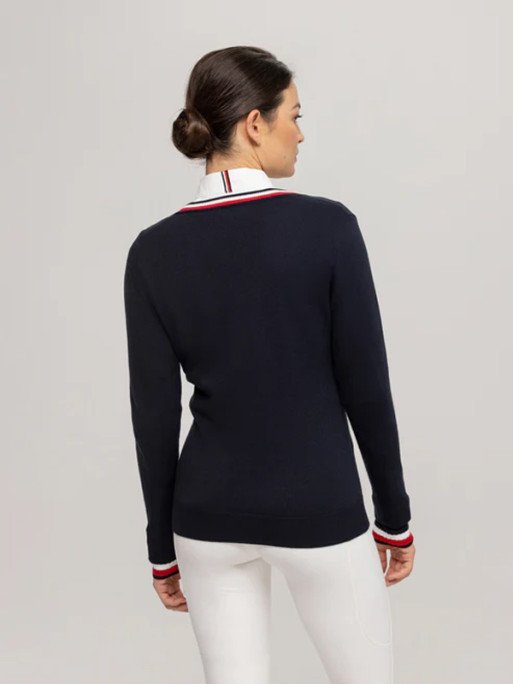 Pull col en V Indiana Hiver 2024 Tommy Hilfiger Equestrian