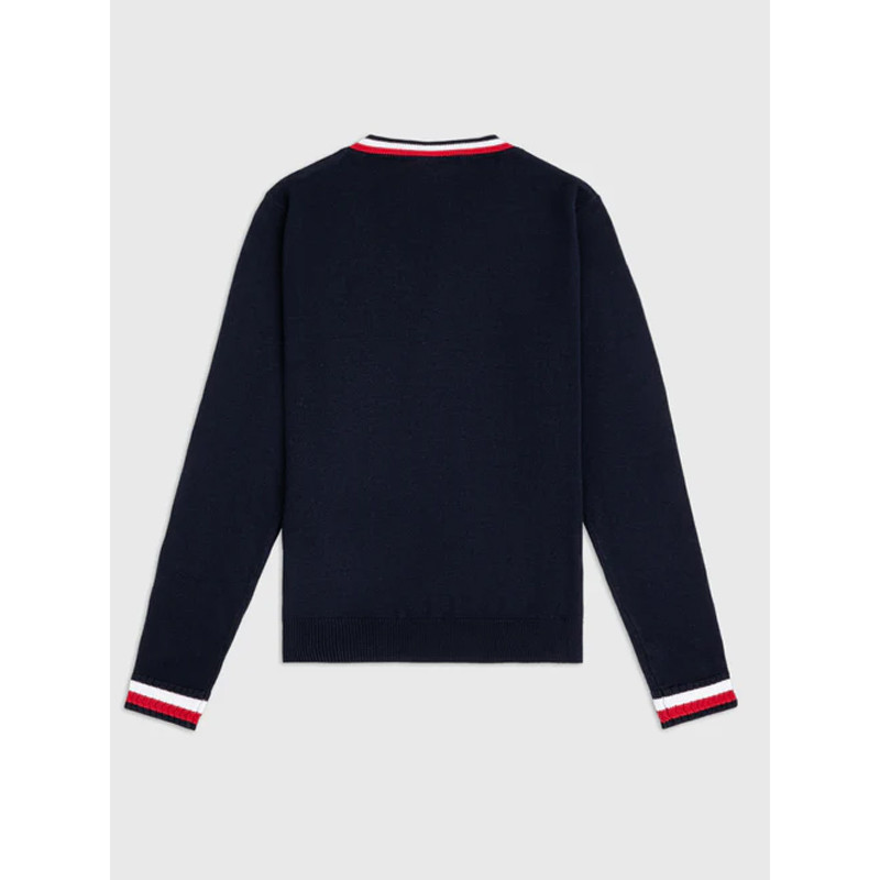 Pull col en V Indiana Hiver 2024 Tommy Hilfiger Equestrian