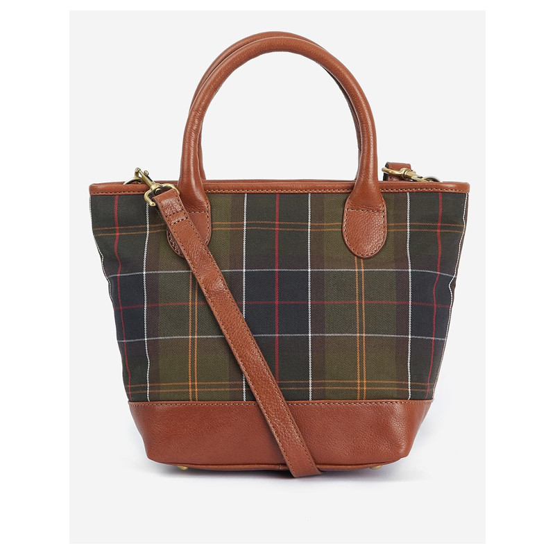 Sac en cuir et tartan Katrine Barbour