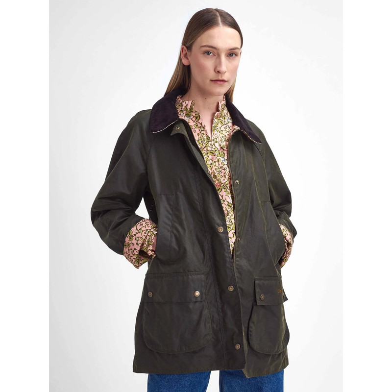 Veste cirée Shelton femme Barbour