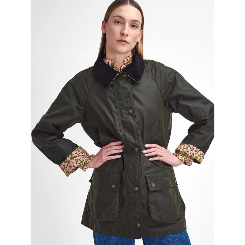 Veste cirée Shelton femme Barbour