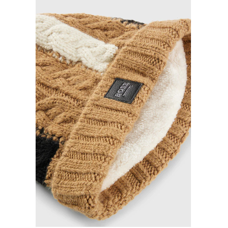 Bonnet Bobble Signature hiver 2024 Hugo Boss Equestrian