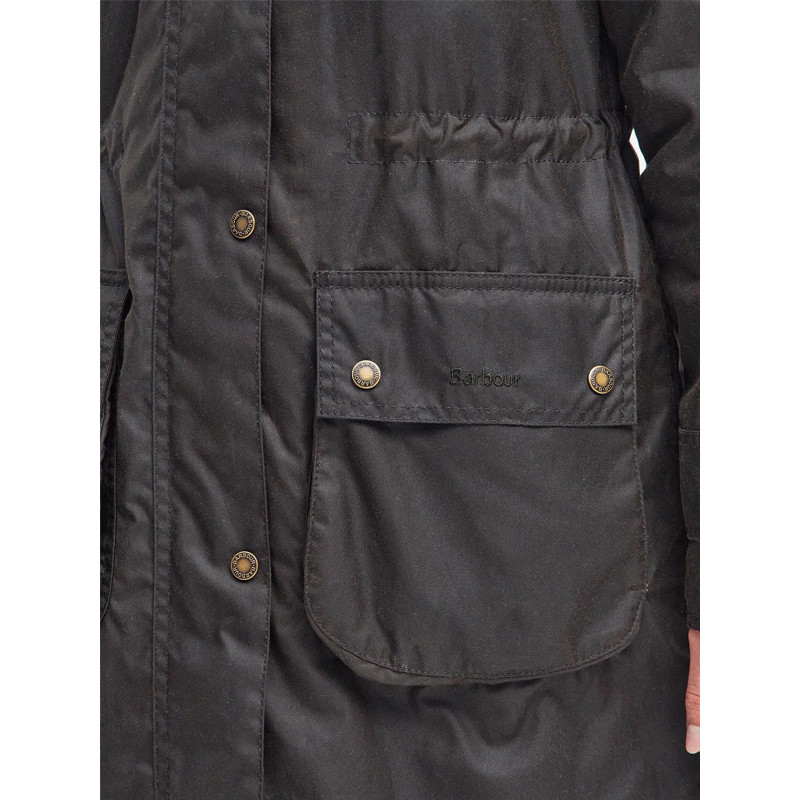 Manteau long ciré Cannich femme Barbour