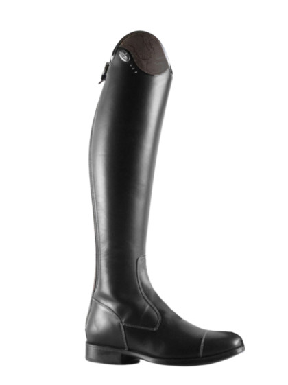 Bottes Salentino cuir lisse personnalisation Regalblack sans lacets noir De Niro