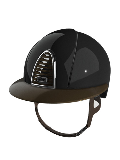 Casque Cromo 2.0 Shine Diamond brown visière Polo KEP