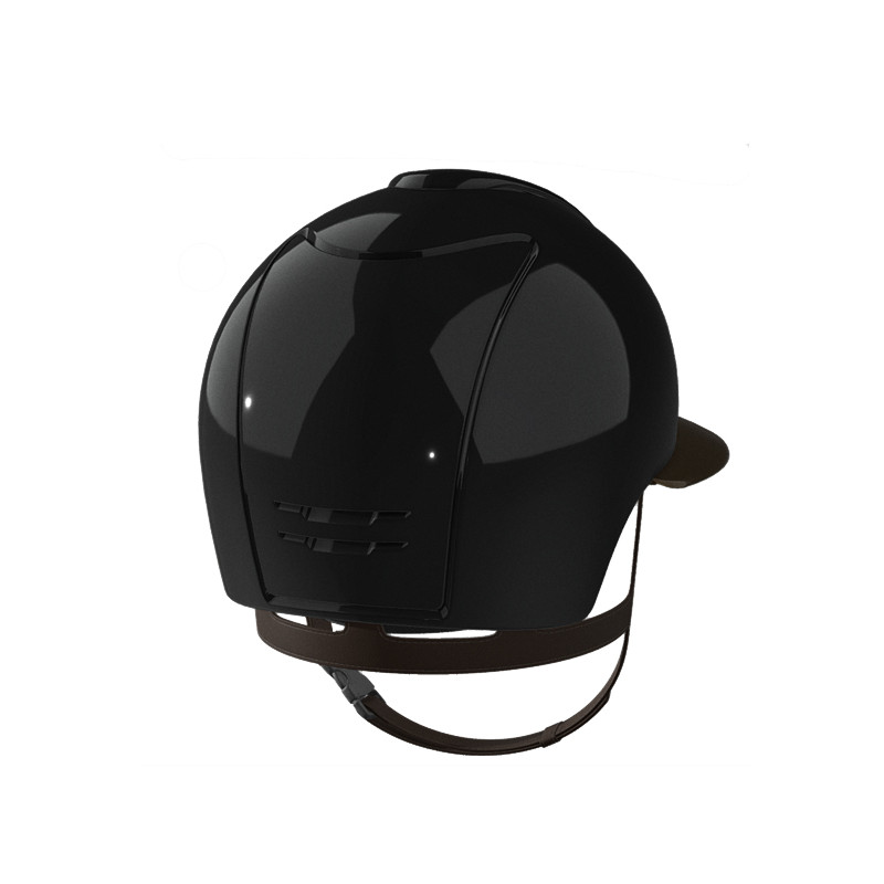 Casque Cromo 2.0 Shine Diamond brown visière Polo KEP