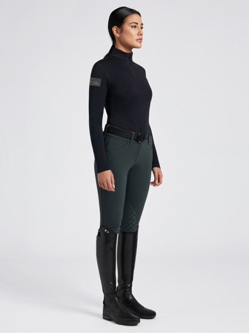 Polo Tech Wool Turtleneck Cavalleria Toscana