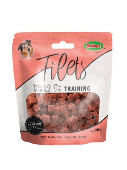 Filets de poulet Training 50g Bubimex