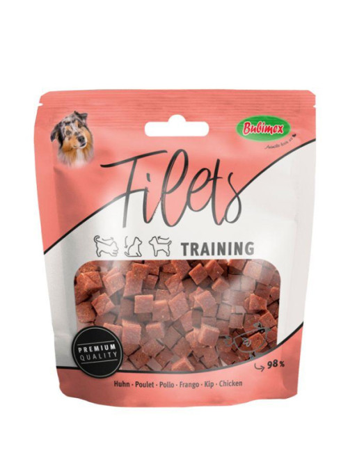 Filets de poulet Training 50g Bubimex