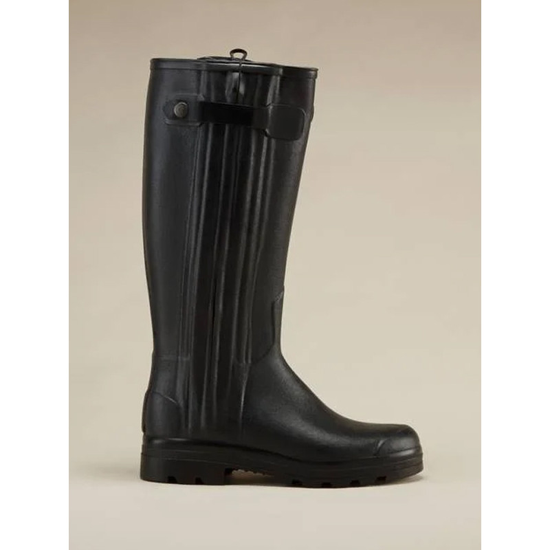 Bottes Chasseur doublées en néoprène homme noir Le Chameau