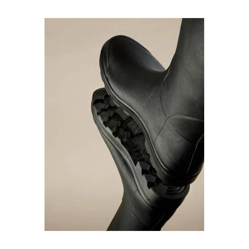 Bottes Chasseur doublées en cuir homme noir Le Chameau