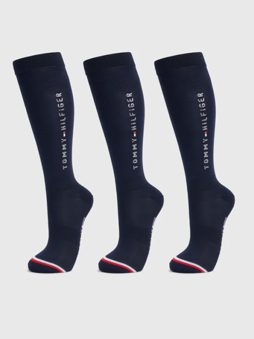 Pack de 3 chaussettes Lisbon hiver 2024 Tommy Hilfiger Equestrian