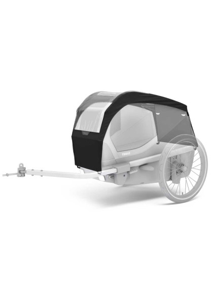 Housse imperméable pour remorque vélo chien Thule Bexey