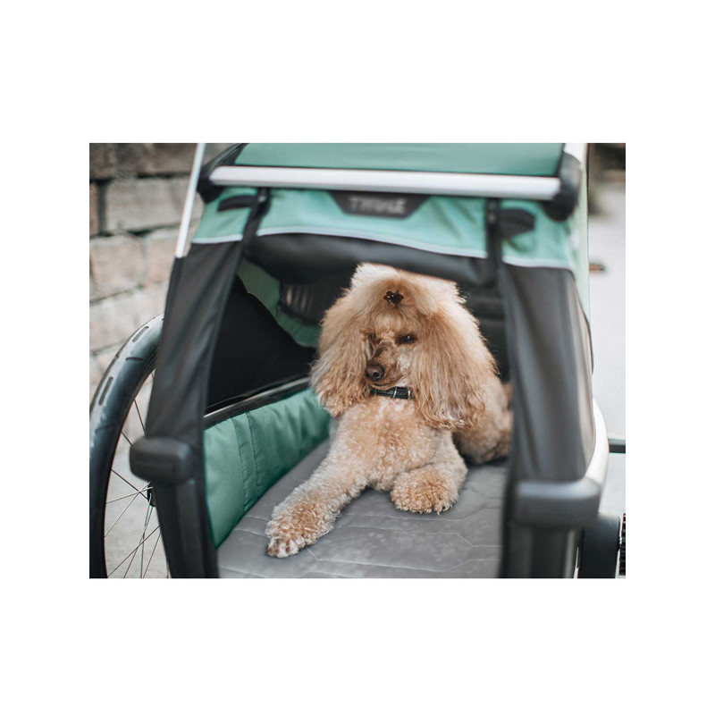 Matelas rembourré pour remorque vélo chien Thule Bexey