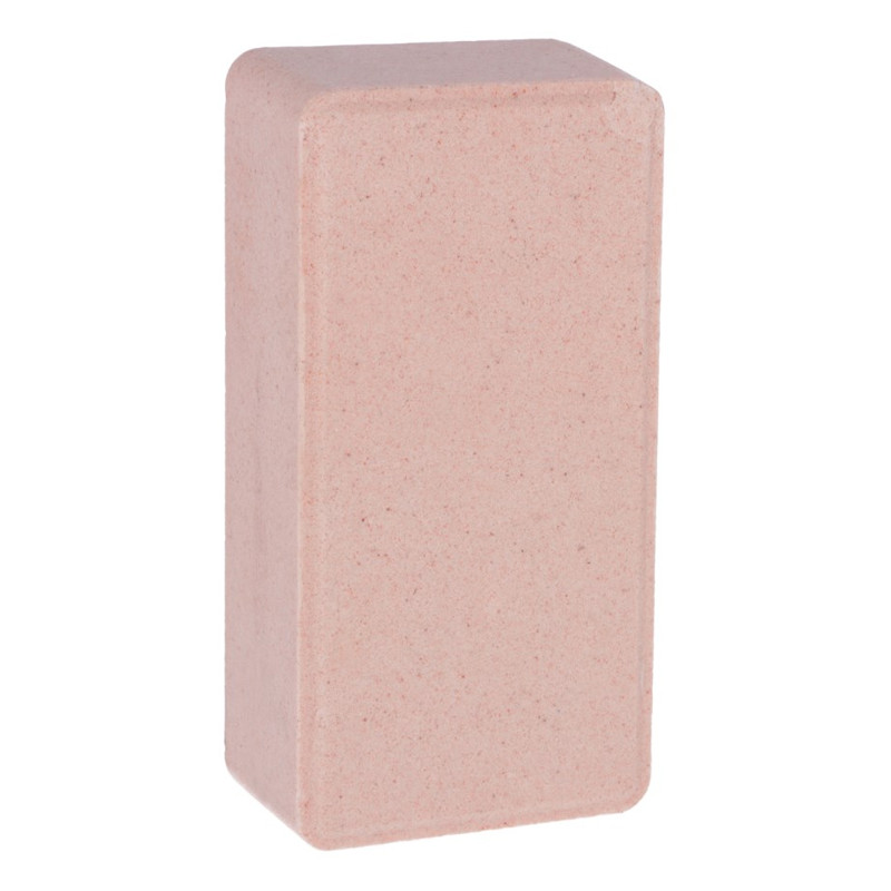 Bloc à lécher sel minéral rose rectangulaire 2kg Delizia