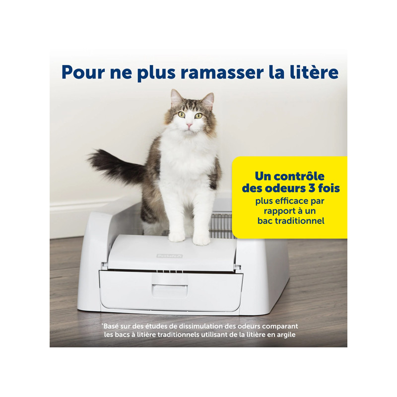 Bac à litière autonettoyant ScoopFree Clumbing PetSafe