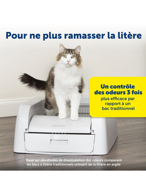 Bac à litière autonettoyant ScoopFree Clumbing PetSafe