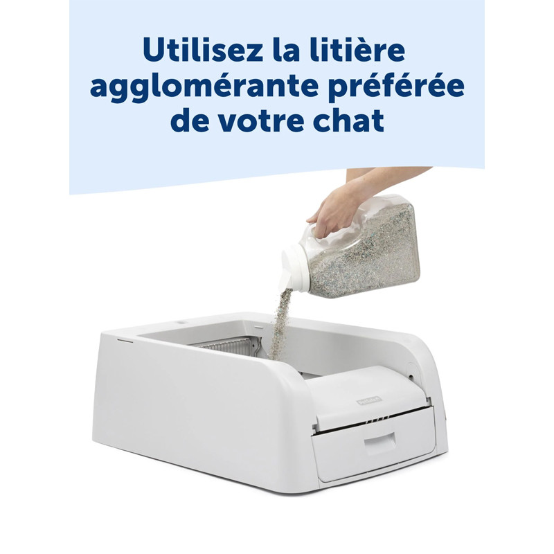 Bac à litière autonettoyant ScoopFree Clumbing PetSafe