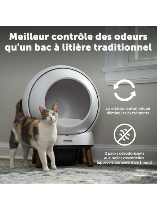 Bac à litière autonettoyant connecté Smart Pin PetSafe