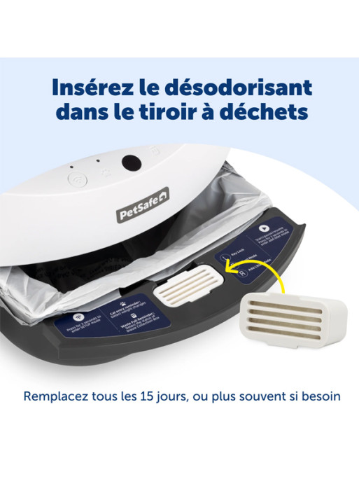 Désodorisant pour litière SmartSpin x2 Petsafe