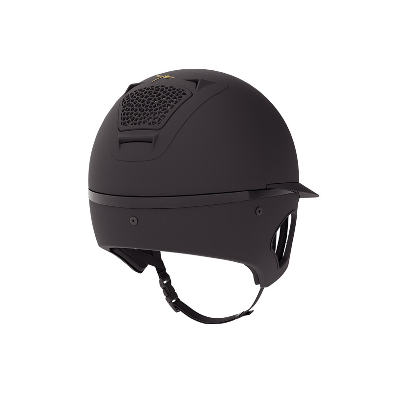 Casque Voronoï full protection black mat visière longue Freejump