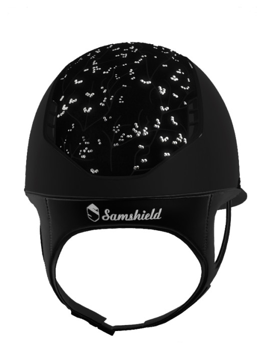 Casque Miss Shield Shadowmatt 2.0 Crystal Leaf Samshield