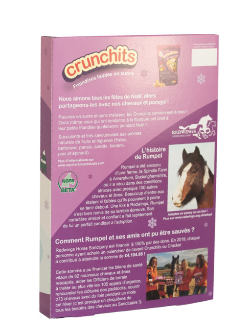 Calendrier de l'avent pour cheval Crunchits Privilège