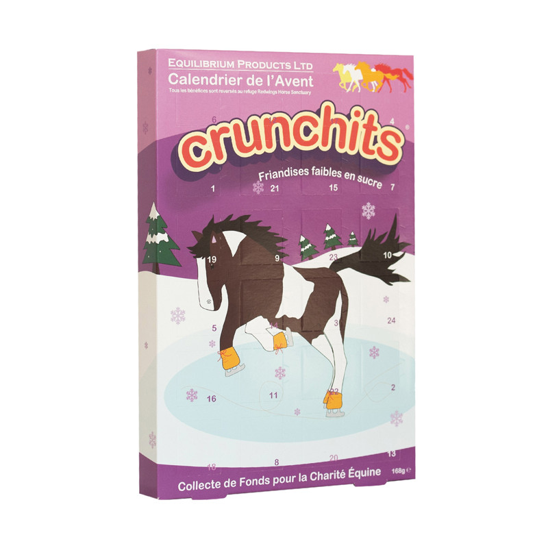 Calendrier de l'avent pour cheval Crunchits Privilège