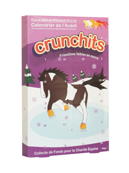 Calendrier de l'avent pour cheval Crunchits Privilège