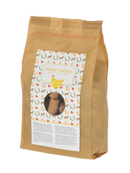 Friandises pour chevaux classic 1kg Delizia